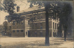 Arlington School, Morgan Park, Ill. Postcard