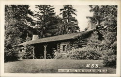 Shelter House, Rock House Laurelville, OH Postcard Postcard Postcard