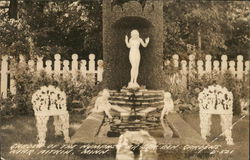 Garden of the Nymphs, Ak-Sar-Ben Gardens Aitkin, MN Postcard Postcard 