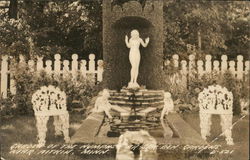 Garden of the Nymphs, Ak-Sar-Ben Gardens Postcard