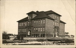 Consolidated High School Postcard