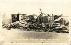 Federated Church After the Tornado June 22, 1919 Fergus Falls, MN Postcard Postcard Postcard