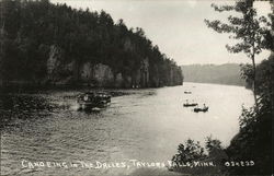 Canoeing in the Dalles Postcard