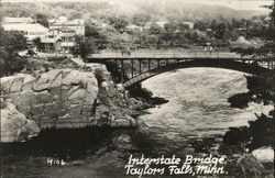 Interstate Bridge Taylors Falls, MN Postcard Postcard Postcard