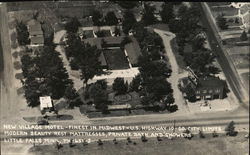 New Village Motel, Finest in the MidWest Postcard