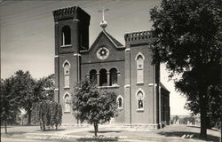 Catholic Church California, MO Postcard Postcard Postcard