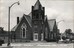 Christian Church Postcard