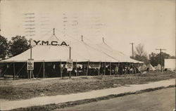YMCA Tent Camp Missouri Postcard Postcard Postcard