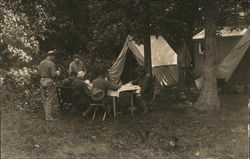 Life at Camp Postcard