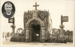 Front View of Grotto Postcard