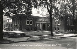 Dwight Foster Public Library Postcard