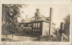 High School Fairchild, WI Postcard Postcard Postcard