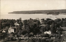 View from the Bluff Postcard