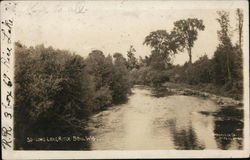 Long Lake River Brill, WI Postcard Postcard Postcard