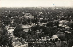 Birds Eye View Brookings, SD Postcard Postcard Postcard