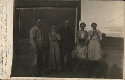 An early 20th century family Darien, WI Postcard Postcard Postcard