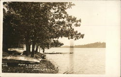 Scenic View on Long Lake Dundee, WI Postcard Postcard Postcard