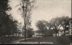 View of Winchendon Springs Postcard