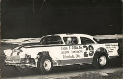 Colan L. Tillis Race Car #29 Postcard