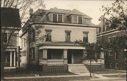 A house, U of I Champaign, IL Postcard Postcard Postcard