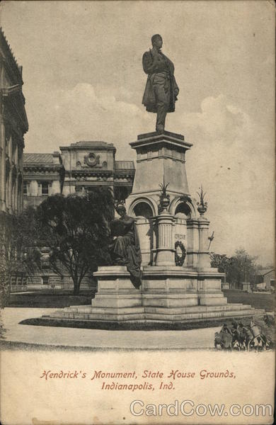 Hendrick's Monument, State House Grounds Indianapolis