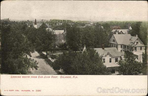 Looking North from San Juan Roof Orlando Florida
