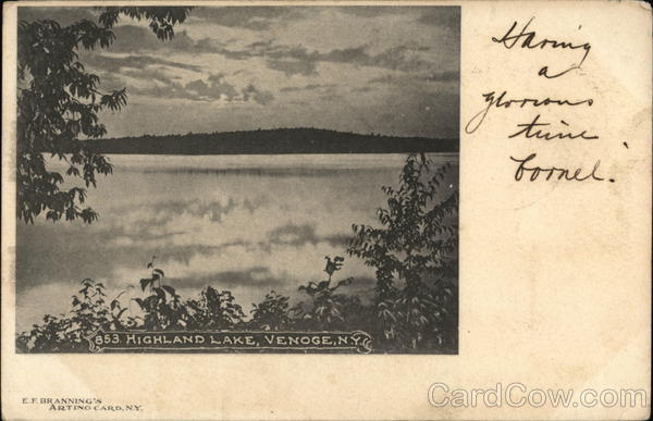 Highland Lake Venoge New York