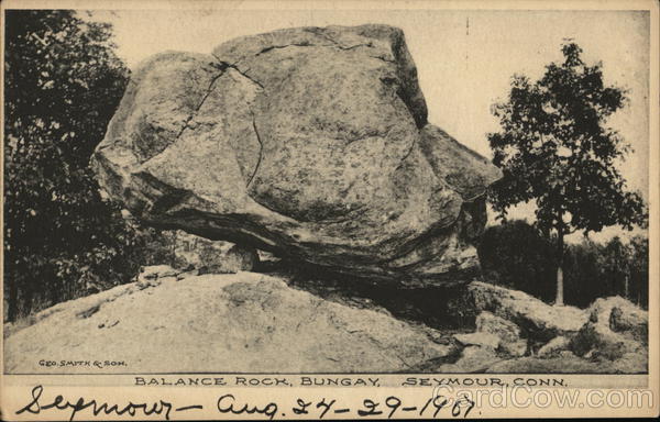 Balance Rock, Bungay Seymour Connecticut