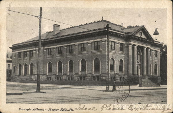 Carnegie Library Beaver Falls Pennsylvania