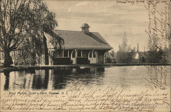 Boat House, Duke's Park Raritan New Jersey