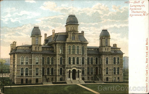 Hall of Languages, Syracuse University New York
