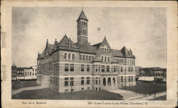 Coles County Courthouse Charleston Illinois