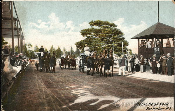 Robin Hood Park Bar Harbor Maine