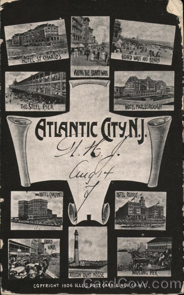 Views of Atlantic City New Jersey