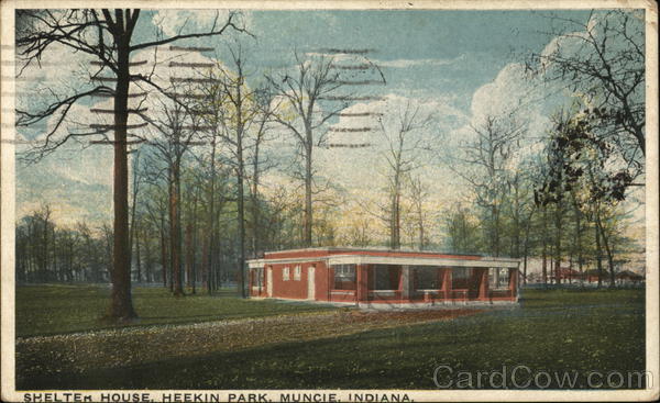 Shelter House, Heekin Park Muncie Indiana