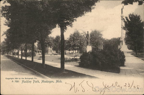 Hackley Park Muskegon Michigan