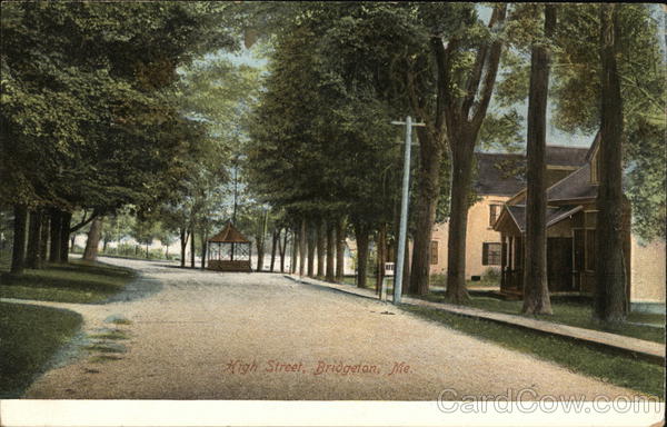 High Street Bridgton Maine