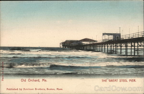 The Great Steel Pier Old Orchard Beach Maine