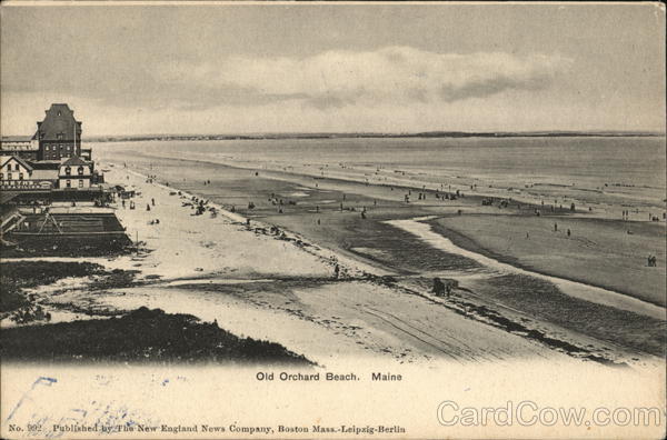 View of Old Orchard Beach Maine