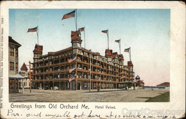 Hotel Velvet Old Orchard Beach Maine