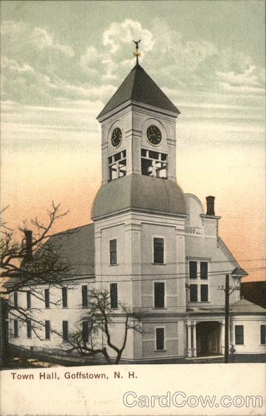 Town Hall Goffstown New Hampshire
