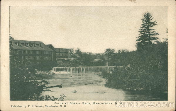 Falls At Bobbin Shop manchester New Hampshire