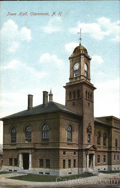 Town Hall Claremont New Hampshire