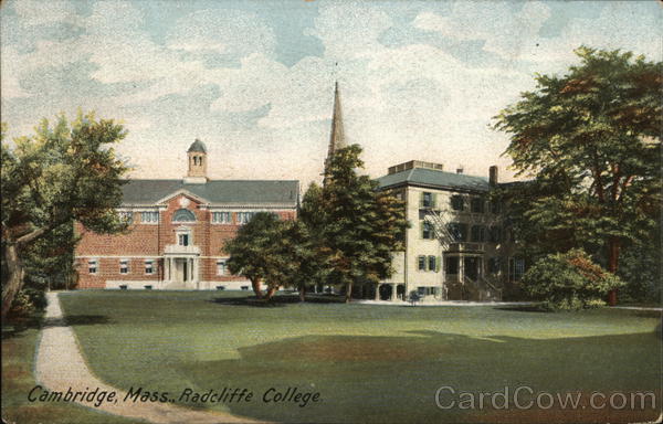 Radcliffe College Cambridge Massachusetts