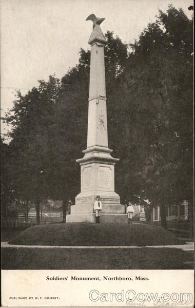 Soldiers' Monument Northboro Massachusetts