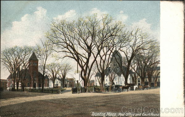 Post Office and Court House Taunton Massachusetts