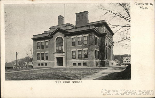 The High School Greenfield Massachusetts