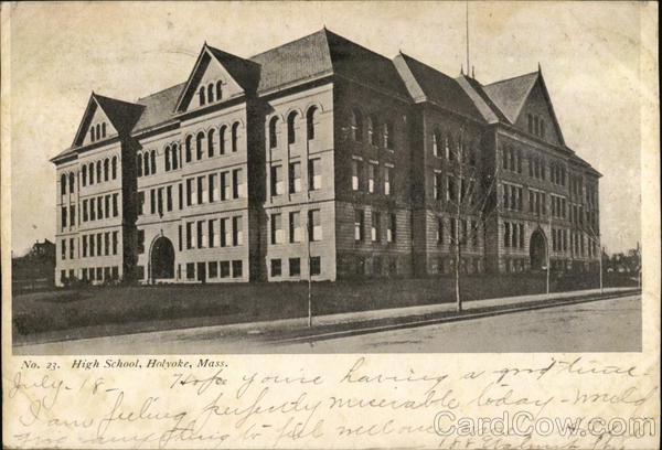 High School Holyoke Massachusetts