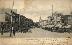 Clinton Street Iowa City, IA Postcard Postcard Postcard