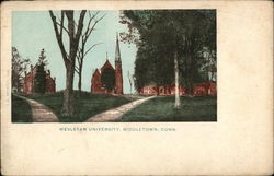 Wesleyan University Middletown, CT Postcard Postcard Postcard